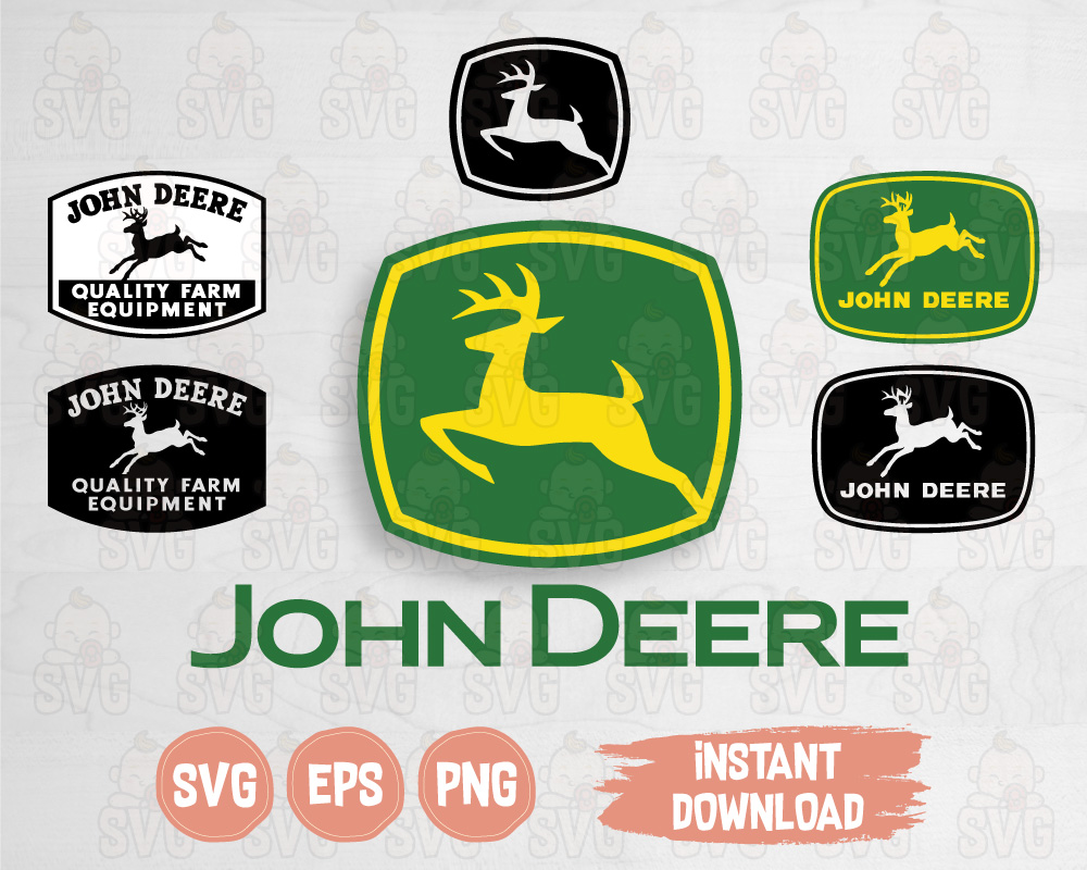 john deere logos over the years