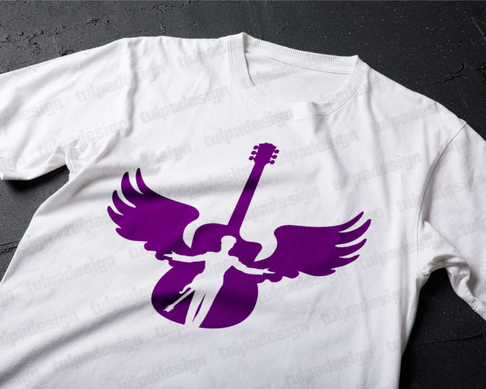 Prince Guitar Wings Svg Cut File For Cricut And Silhouette Svg Baby