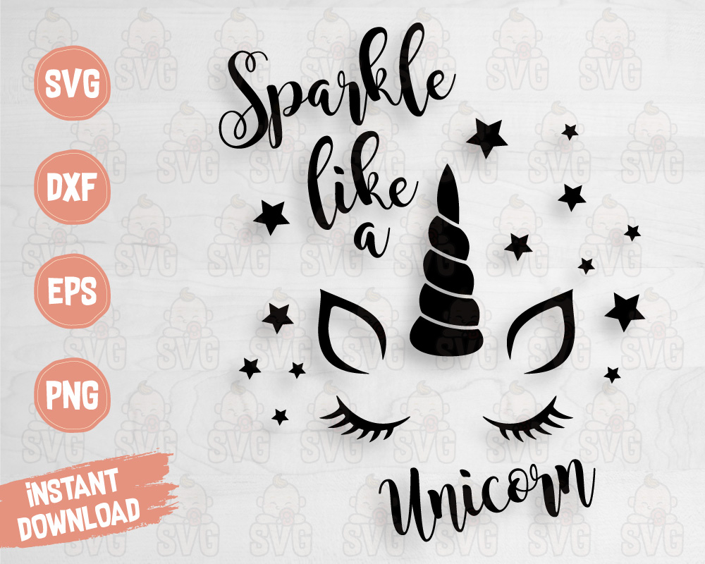 Free Free 222 Baby Unicorn Silhouette Svg SVG PNG EPS DXF File