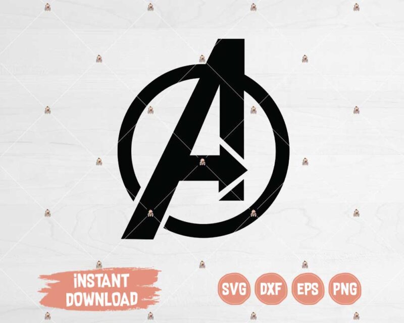 Avengers Logo SVG Cutting Files