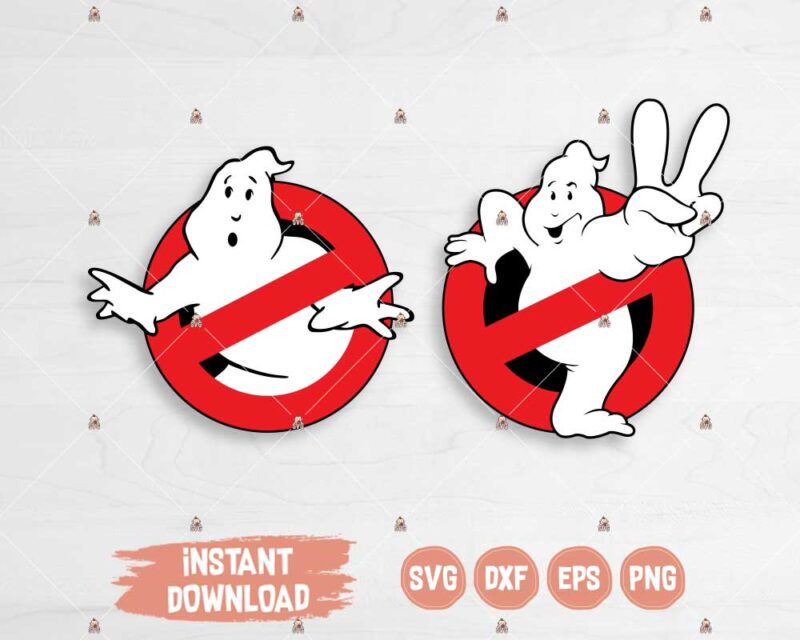 Ghostbusters Logo cutting files, Horror Movies