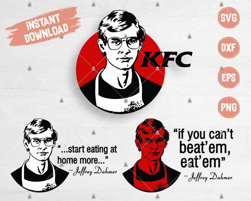 Jeffrey Dahmer SVG cutting file