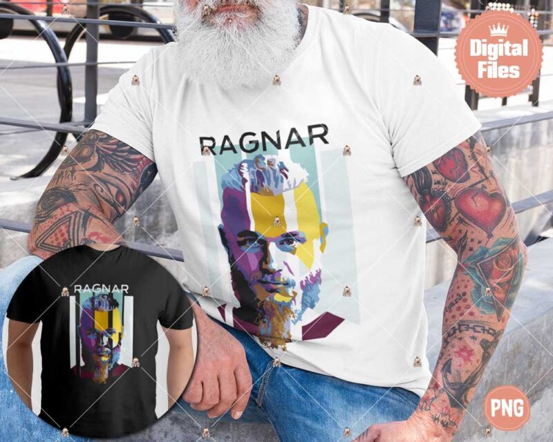 Ragnar T-shirt Design Instant Download