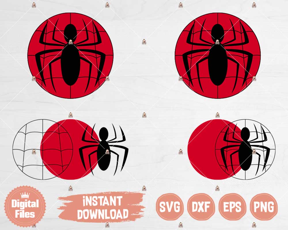 Spiderman Logo SVG Cut Files - Svg Baby