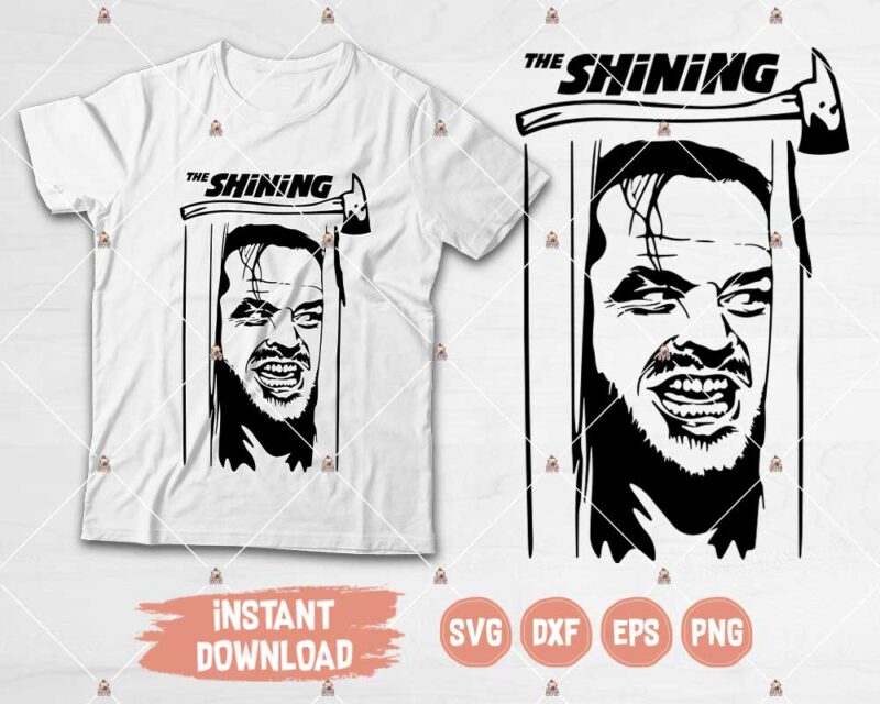 The Shining SVG cut or print files