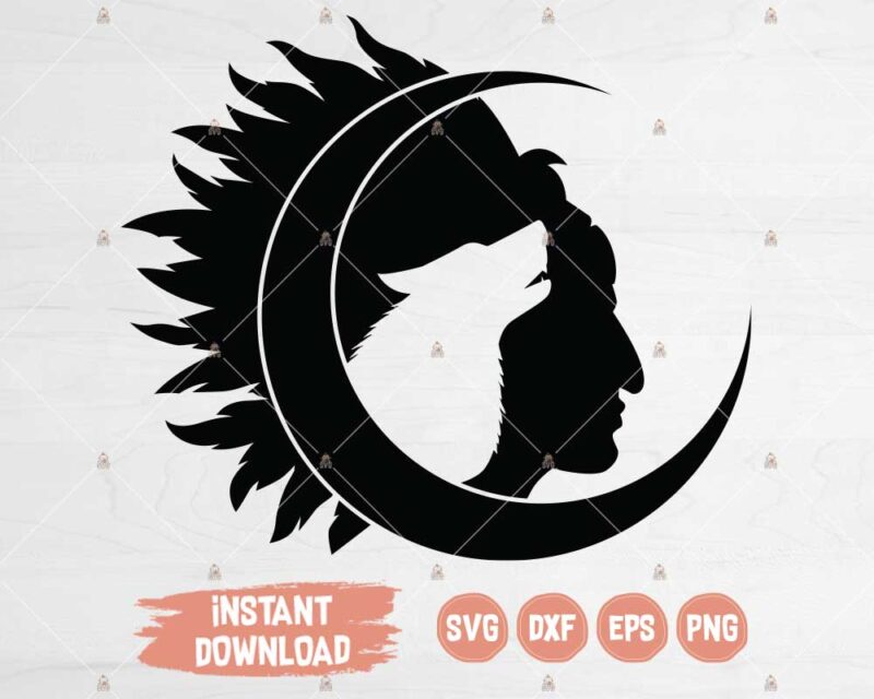 Wolf Howling SVG Cut Files